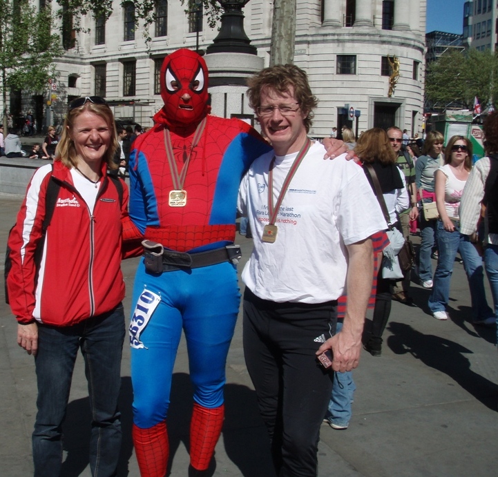 London Marathon Pictures - Tor Rnnow