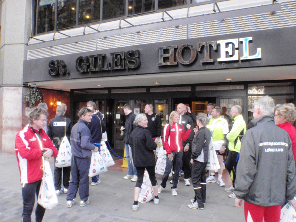 London Marathon Pictures - Tor Rnnow