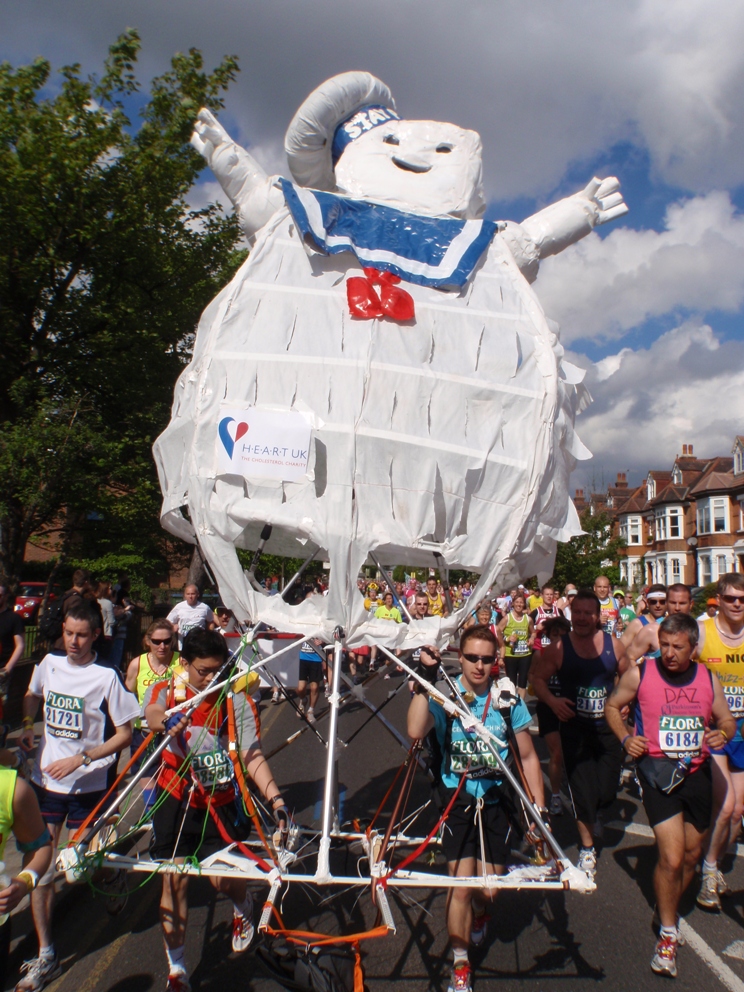 London Marathon Pictures - Tor Rnnow