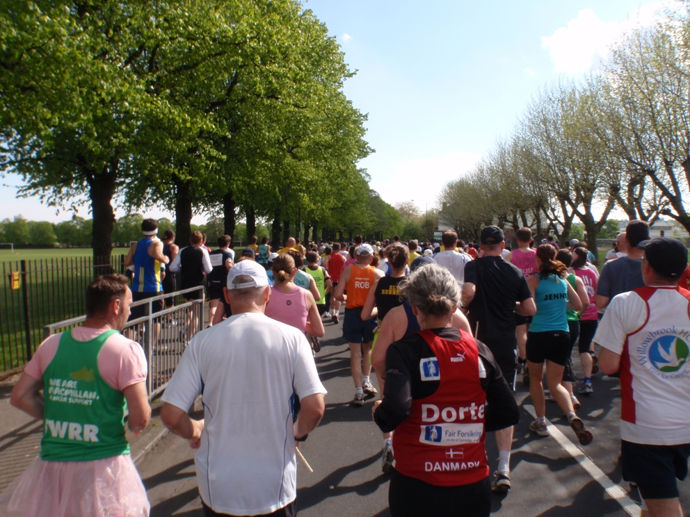 London Marathon Pictures - Tor Rnnow