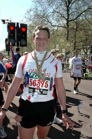 London Marathon Pictures - Tor Rnnow