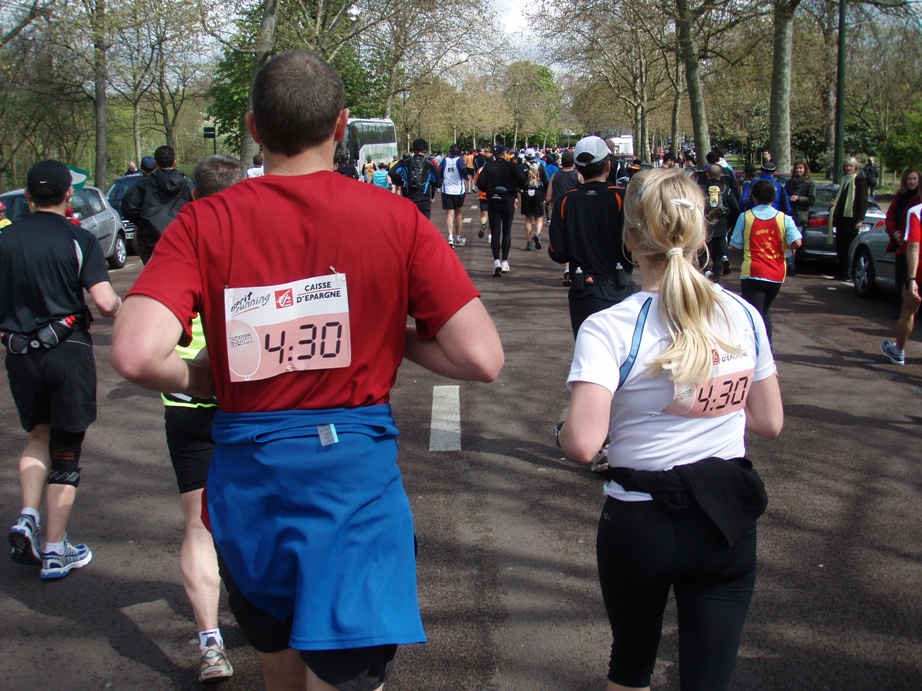 Paris Marathon Pictures - Tor Rnnow