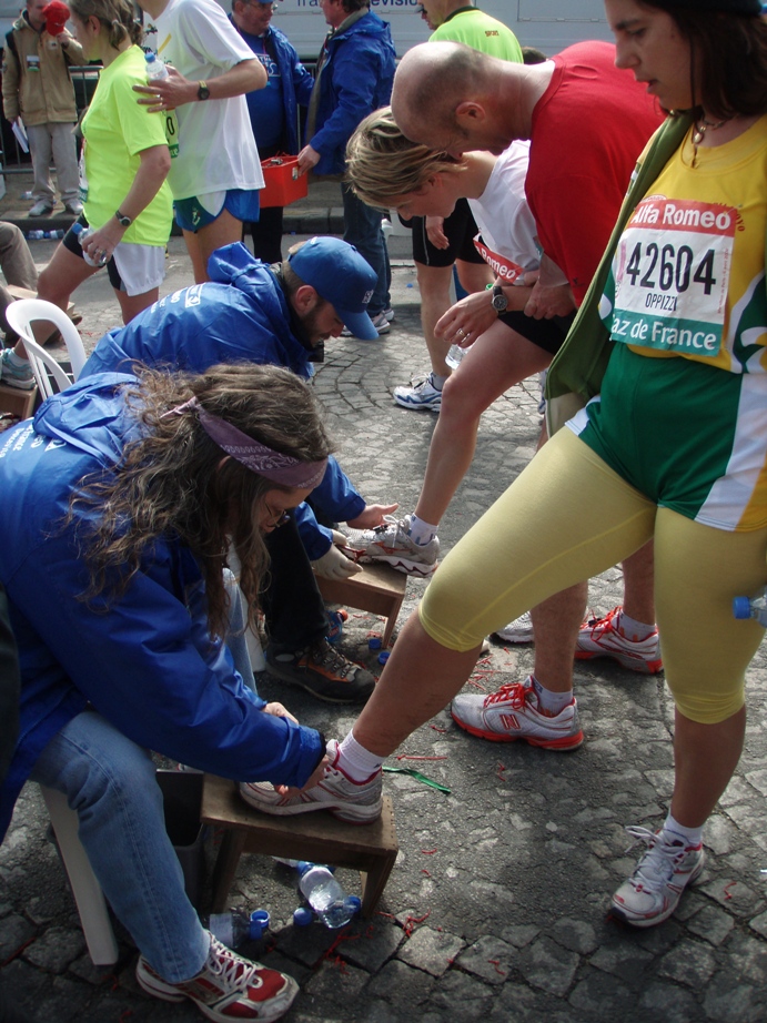 Paris Marathon Pictures - Tor Rnnow