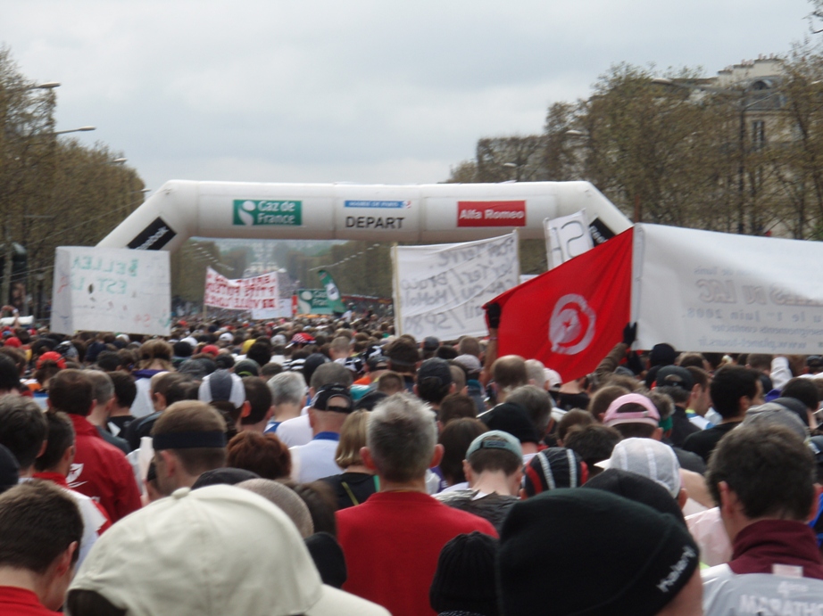 Paris Marathon Pictures - Tor Rnnow