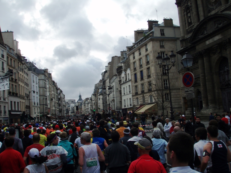 Paris Marathon Pictures - Tor Rnnow