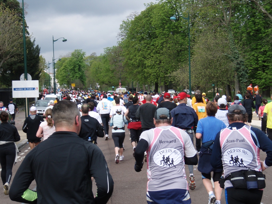 Paris Marathon Pictures - Tor Rnnow