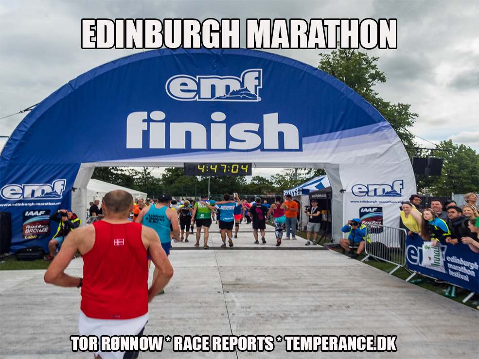 Edinburgh Marathon 2017 - Tor Rnnow