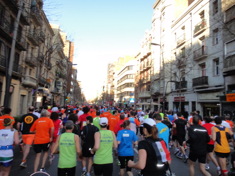 Barcelona Marathon 2011 - pictures - Tor Rnnow