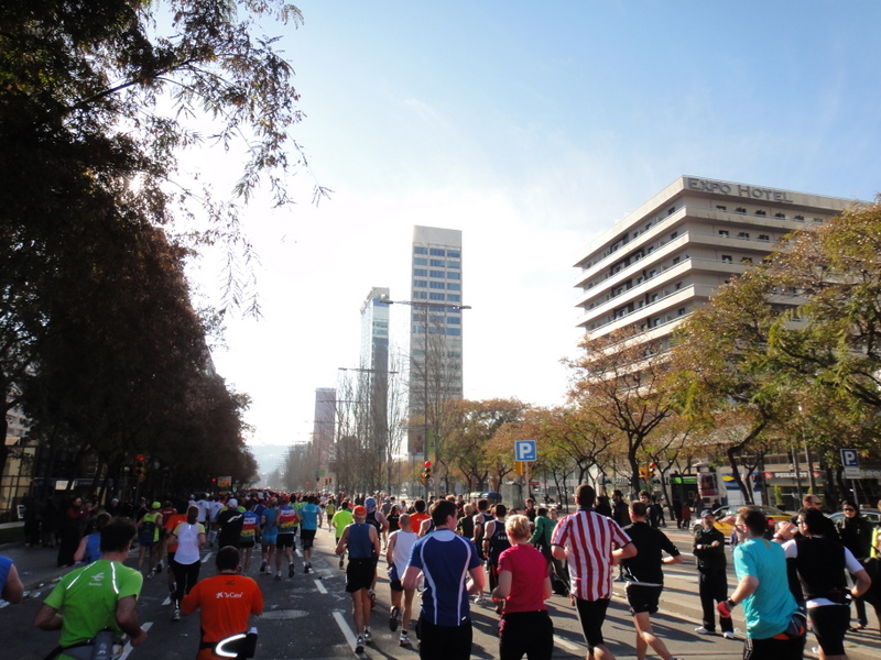 Barcelona Marathon 2011 - pictures - Tor Rnnow