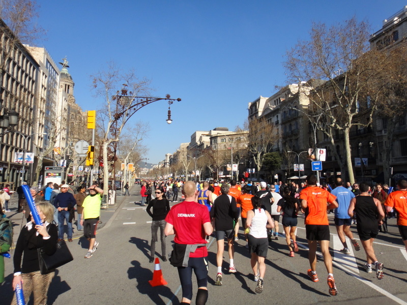 Barcelona Marathon 2011 - pictures - Tor Rnnow