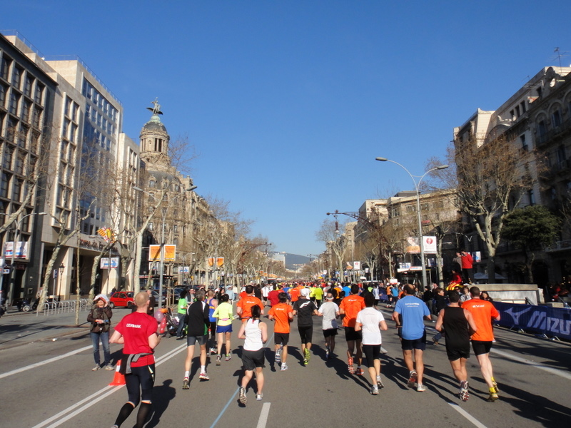 Barcelona Marathon 2011 - pictures - Tor Rnnow