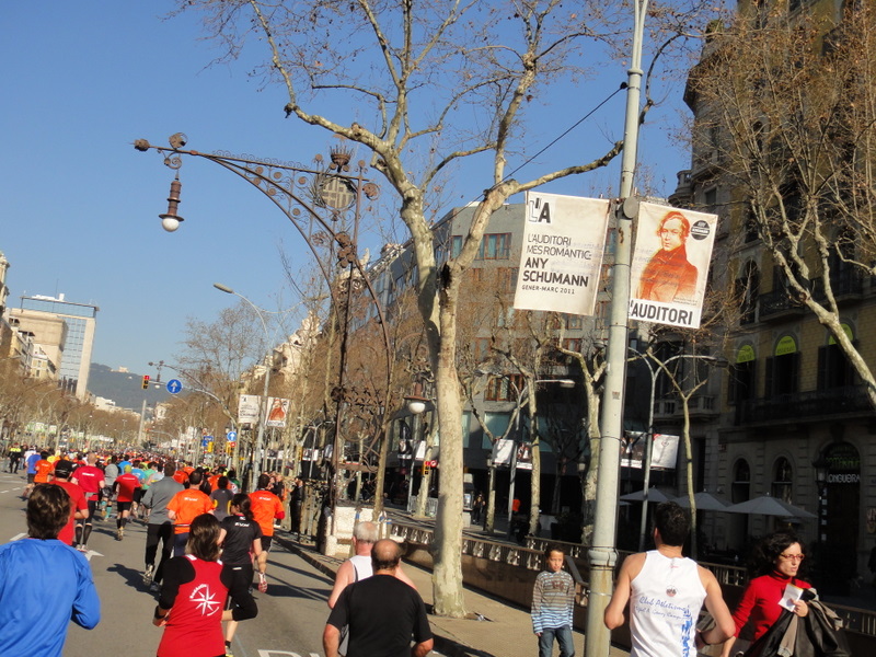 Barcelona Marathon 2011 - pictures - Tor Rnnow