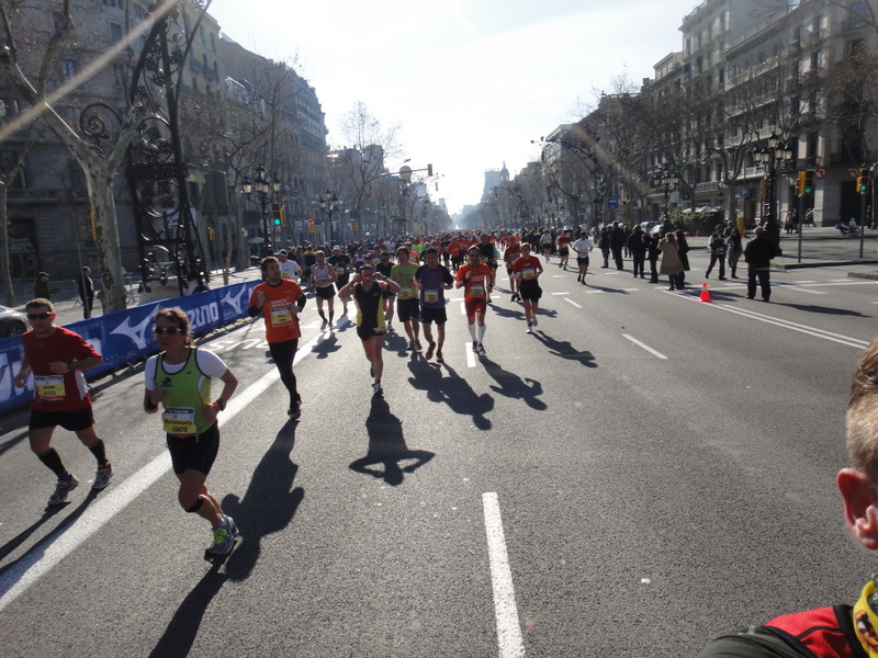 Barcelona Marathon 2011 - pictures - Tor Rnnow