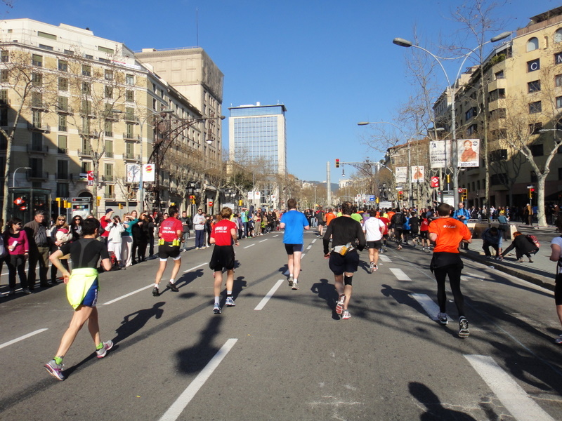 Barcelona Marathon 2011 - pictures - Tor Rnnow