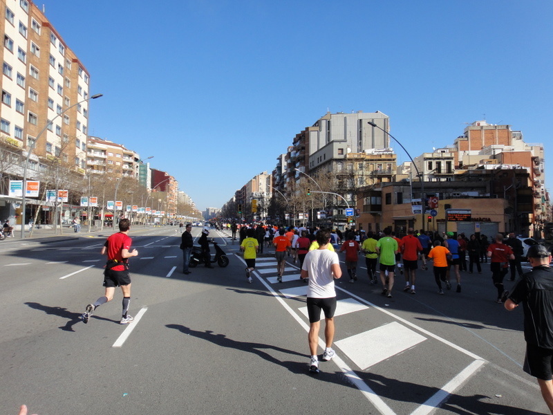 Barcelona Marathon 2011 - pictures - Tor Rnnow