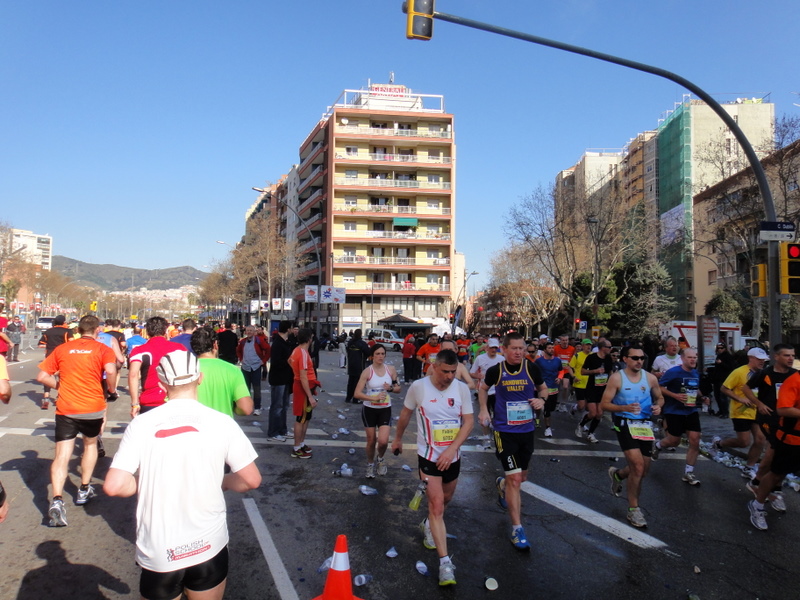 Barcelona Marathon 2011 - pictures - Tor Rnnow