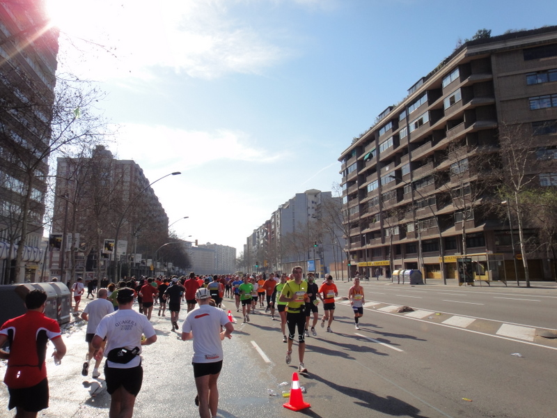 Barcelona Marathon 2011 - pictures - Tor Rnnow