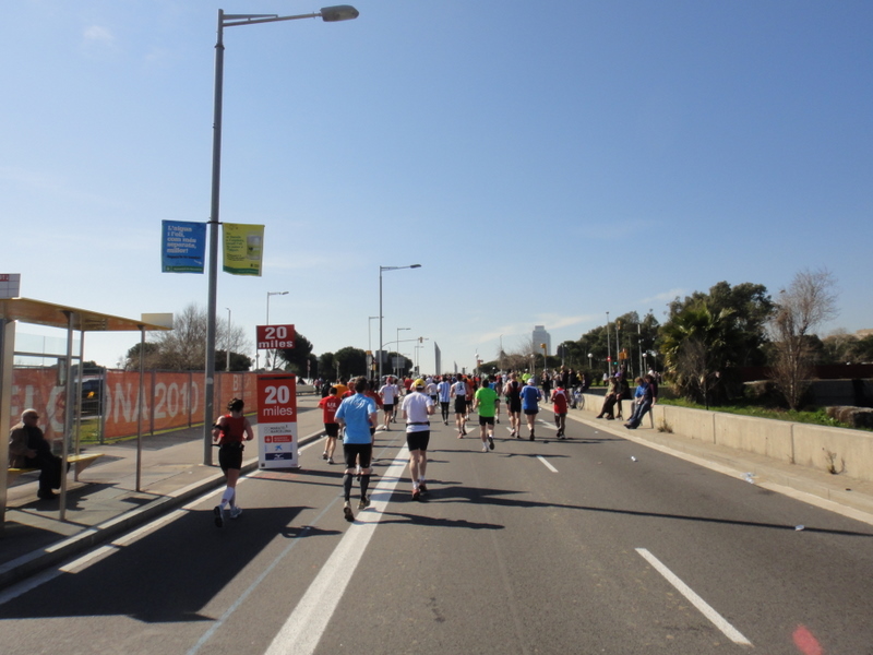 Barcelona Marathon 2011 - pictures - Tor Rnnow