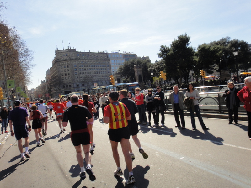 Barcelona Marathon 2011 - pictures - Tor Rnnow