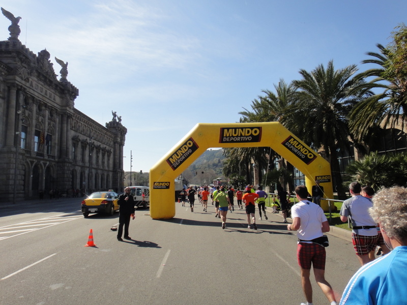 Barcelona Marathon 2011 - pictures - Tor Rnnow