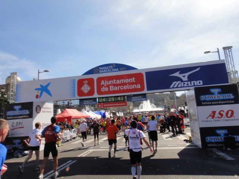 Barcelona Marathon 2011 - pictures - Tor Rnnow