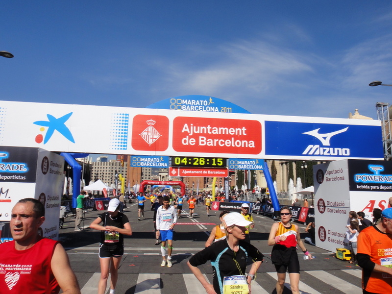 Barcelona Marathon 2011 - pictures - Tor Rnnow