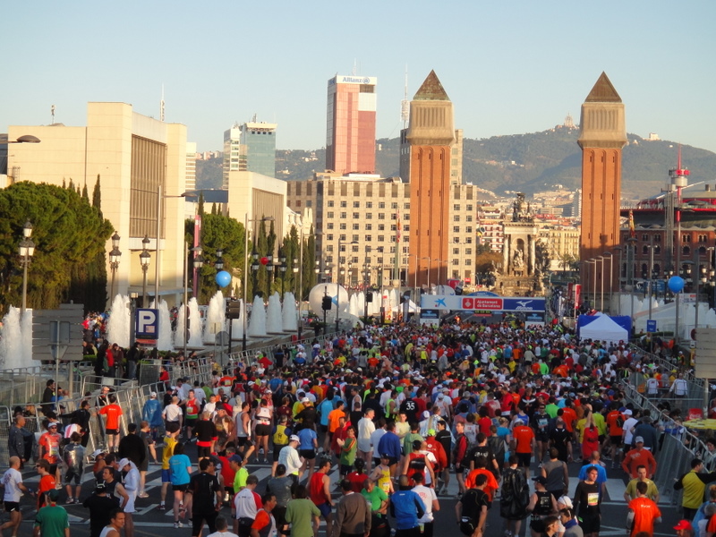 Barcelona Marathon 2011 - pictures - Tor Rnnow