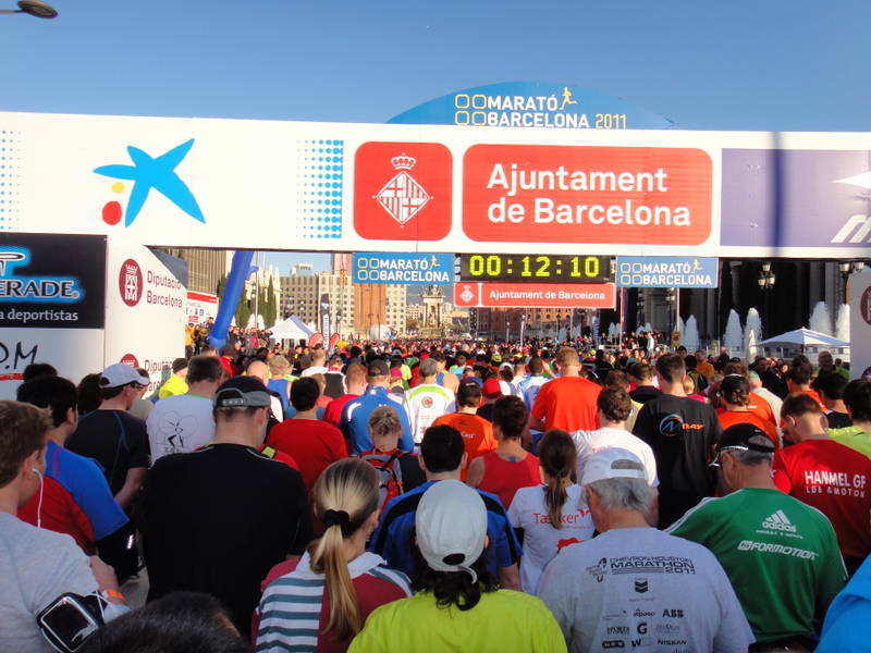 Barcelona Marathon 2011 - pictures - Tor Rnnow