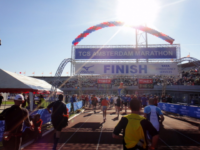 Amsterdam Marathon 2011 - pictures - Tor Rnnow