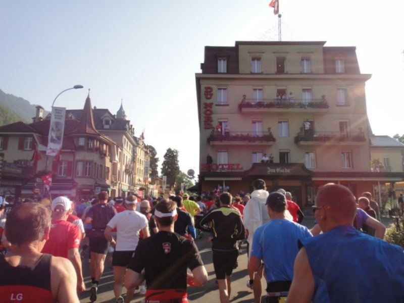 Jungfrau Marathon 2012 - Tor Rnnow