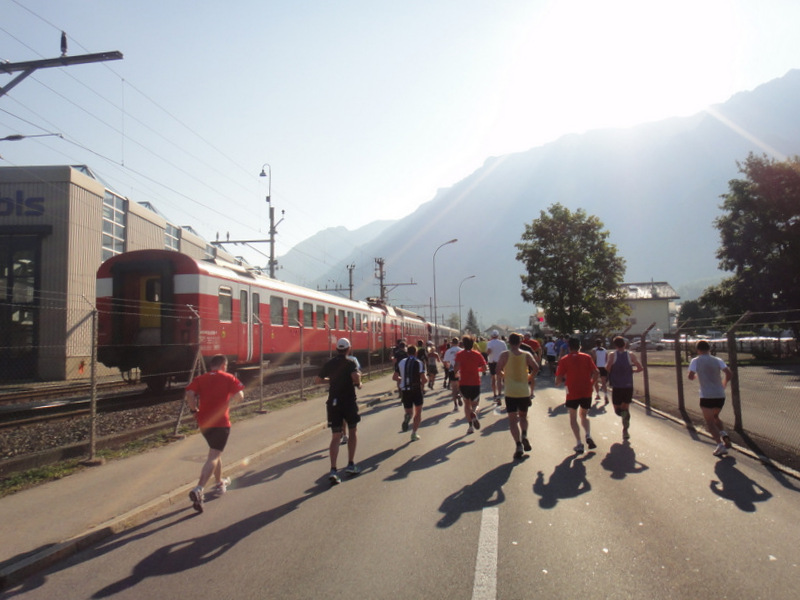 Jungfrau Marathon 2012 - Tor Rnnow