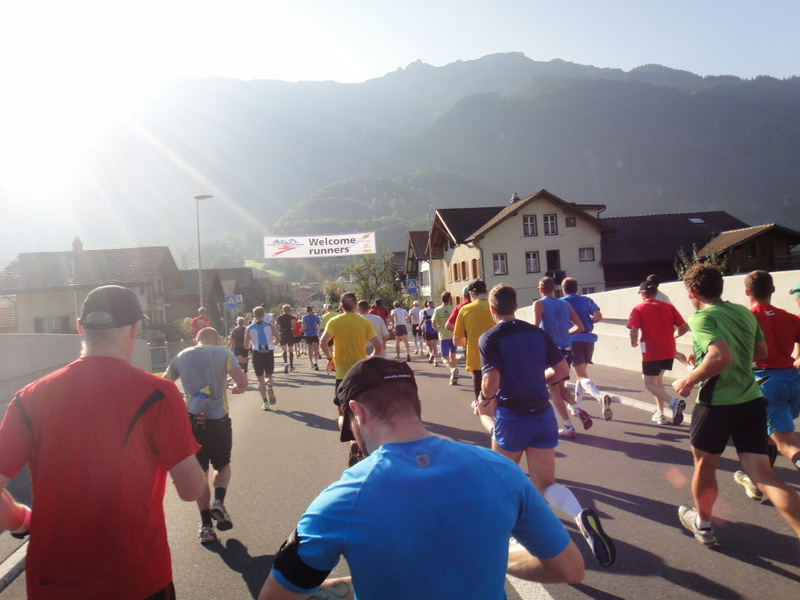 Jungfrau Marathon 2012 - Tor Rnnow