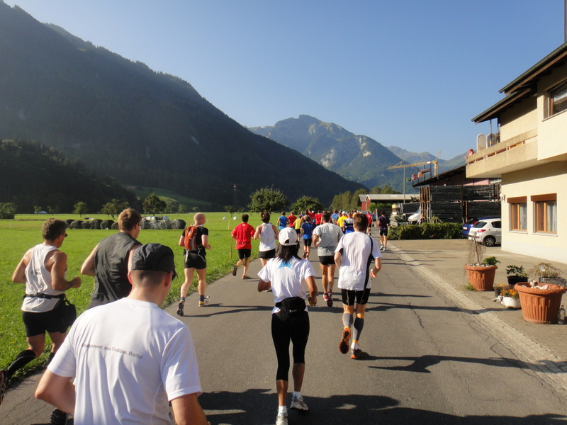 Jungfrau Marathon 2012 - Tor Rnnow