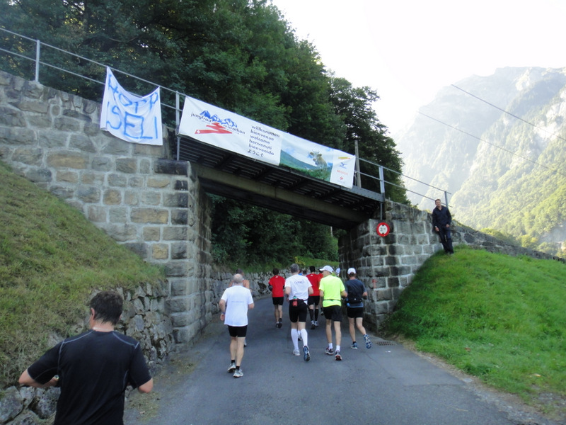 Jungfrau Marathon 2012 - Tor Rnnow