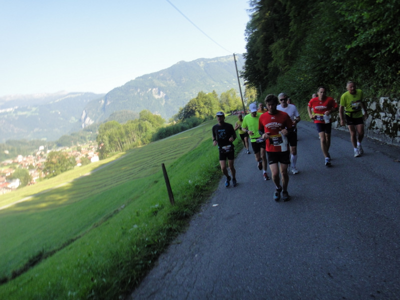 Jungfrau Marathon 2012 - Tor Rnnow