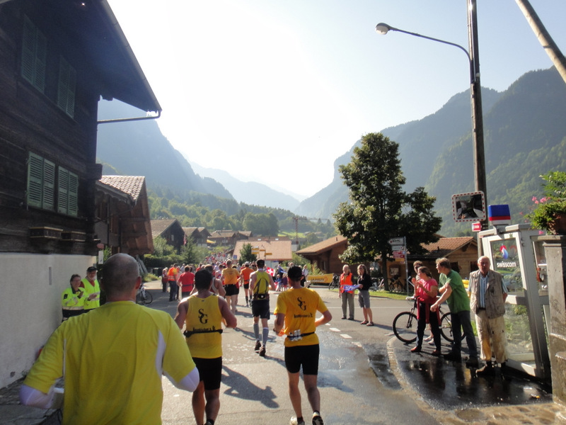 Jungfrau Marathon 2012 - Tor Rnnow