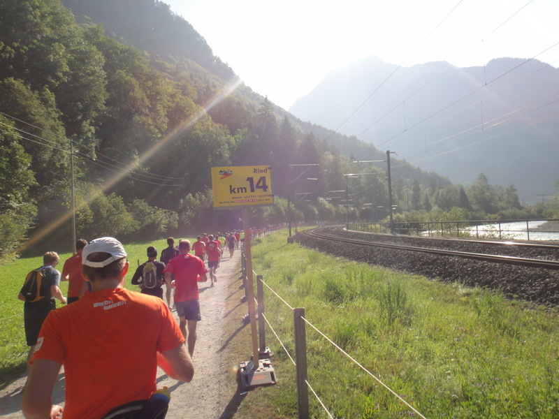 Jungfrau Marathon 2012 - Tor Rnnow