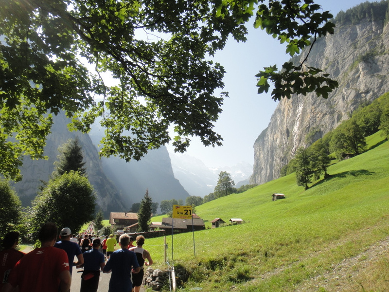 Jungfrau Marathon 2012 - Tor Rnnow