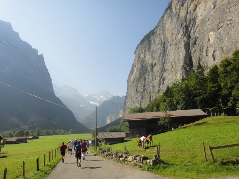 Jungfrau Marathon 2012 - Tor Rnnow