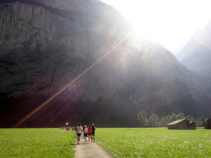 Jungfrau Marathon 2012 - Tor Rnnow