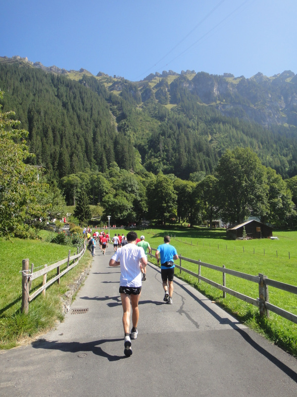 Jungfrau Marathon 2012 - Tor Rnnow