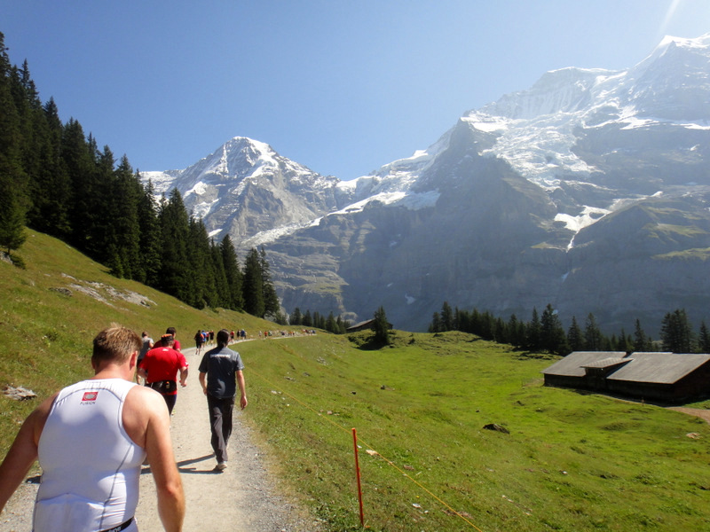 Jungfrau Marathon 2012 - Tor Rnnow