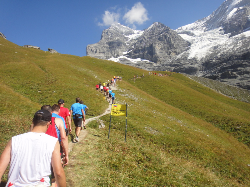 Jungfrau Marathon 2012 - Tor Rnnow