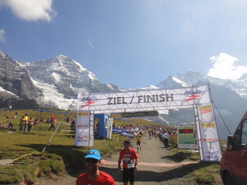 Jungfrau Marathon 2012 - Tor Rnnow