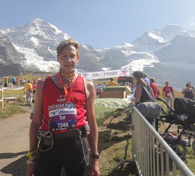 Jungfrau Marathon 2012 - Tor Rnnow