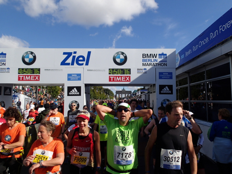 Berlin Marathon 2013 - Tor Rnnow