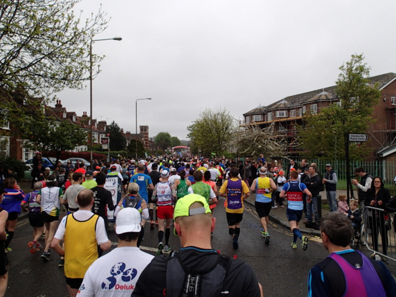 London Marathon 2015 - Tor Rnnow 