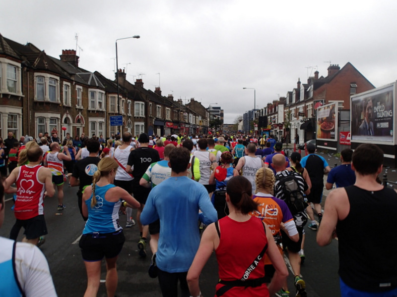 London Marathon 2015 - Tor Rnnow 