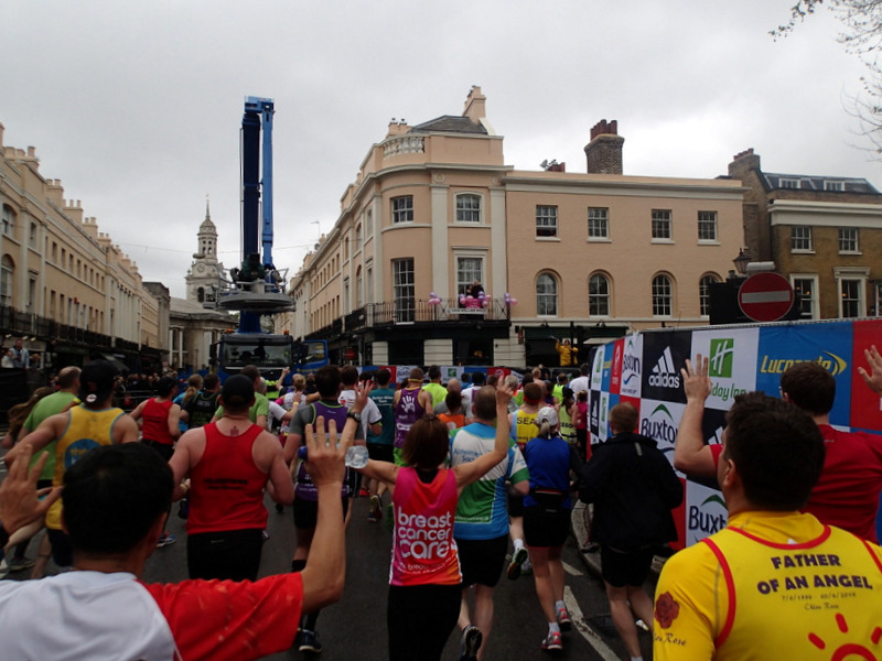 London Marathon 2015 - Tor Rnnow 