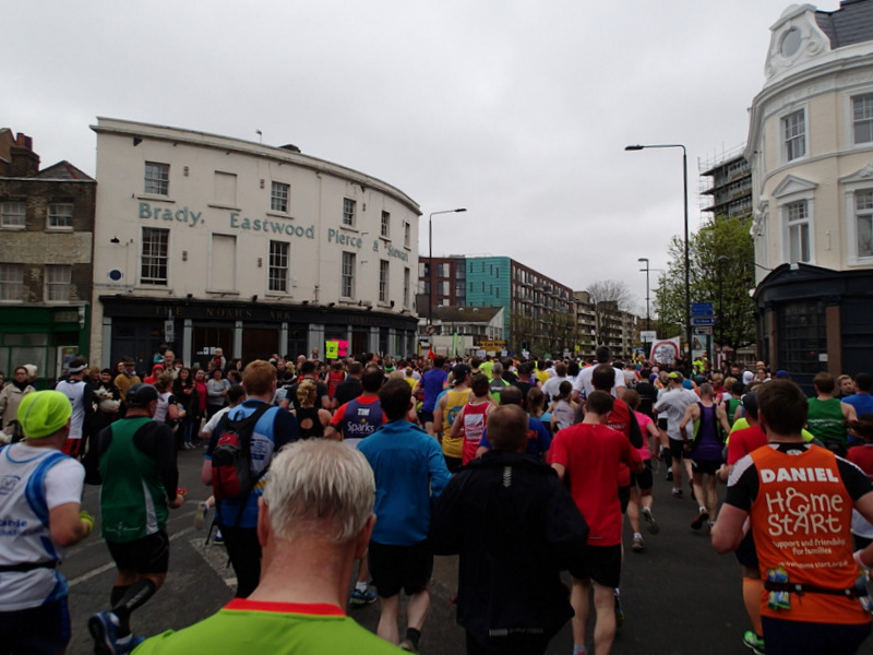 London Marathon 2015 - Tor Rnnow 